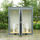Bastone 2 Private Toilet Stalls Portable Restroom PM000121