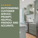 Espresso Range Hood With Curved Front, Silver Strapping and Block Trim - 30", 36", 42", 48", 54" and 60" Widths Available