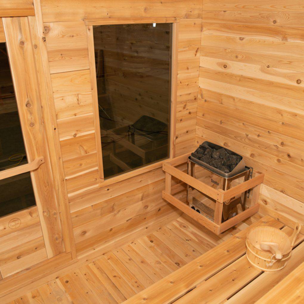 Dundalk Leisurecraft Canadian Timber Luna Sauna CTC22LU - Serenity Provision
