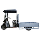 Electric Cargo Tricycle Truck with Canopy 1760lb Load Capacity, 60V 1500W Motor