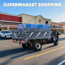 Electric Hydraulic Dump Cargo Tricycle Truck 1760lb Load Capacity, 60V 1500W Motor