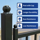 20 ft Steel Farm Driveway Gate