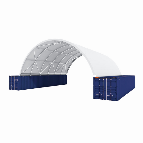Gold Mountain 40'x40'x13' Shipping Container Canopy Shelter