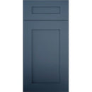 60 Inch Navy Blue Shaker Double Sink Bathroom Vanity with Drawers