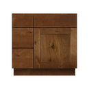 30 Inch Rustic Shaker Single Sink Bathroom Vanity