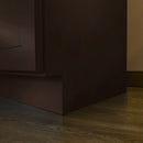 48 Inch Espresso Shaker Single Sink Bathroom Vanity with Drawers