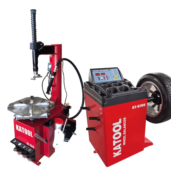 Katool 2.5 HP Tire Changer Wheel Changers Combo Wheel Balancer (T810+B700) - T810+B700