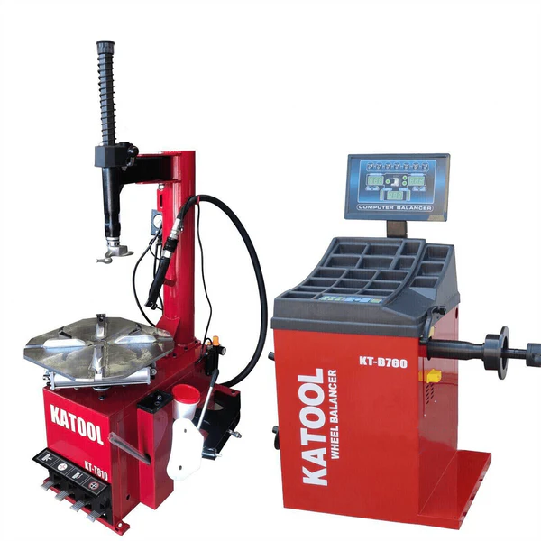 Katool 2.5 HP Tire Changer Wheel Changers Combo Wheel Balancer (T810+B760) - T810+B760