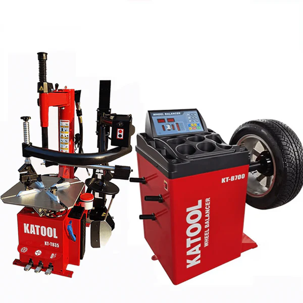 Katool 2.5 HP Tire Changer Wheel Changers Combo Wheel Balancer (T835+B700) - T835+B700