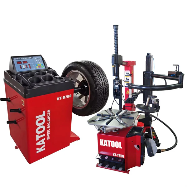 Katool 2.5 HP Tire Changer Wheel Changers Combo Wheel Balancer (T850+B700) - T850+B700