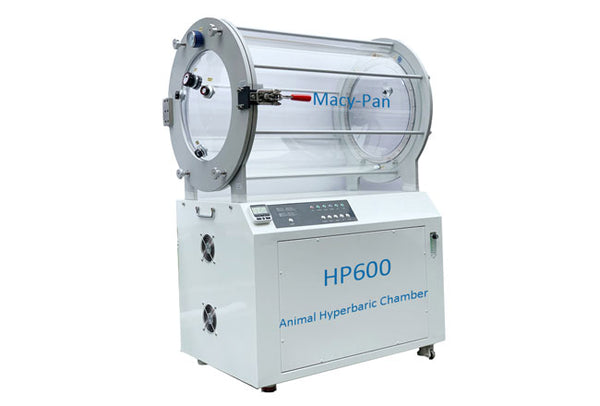 Macy-PAN HP600 1.4 ATA Veterinary Cat and Dog Hyperbaric Oxygen Chamber