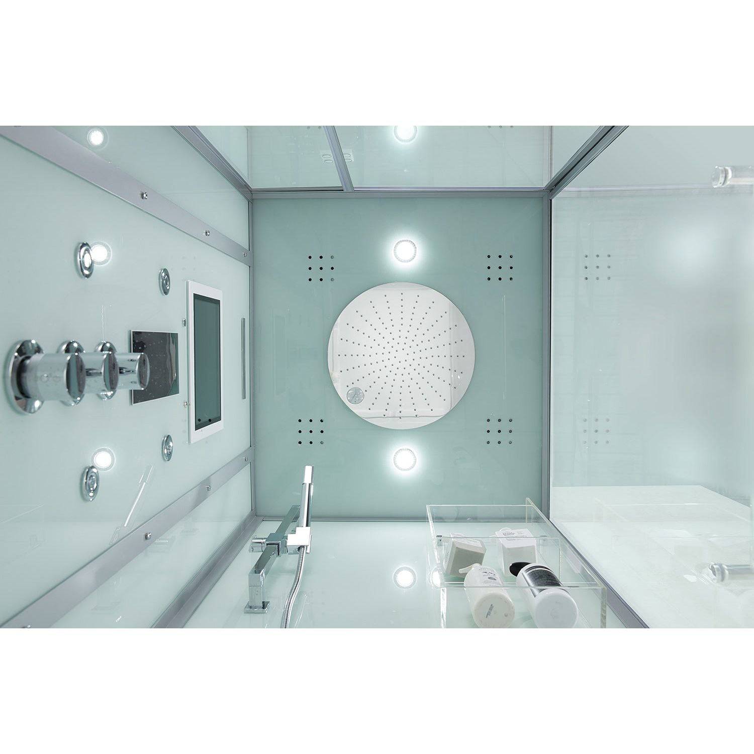 Maya Bath Arezzo Steam Shower w/ TV - Serenity Provision