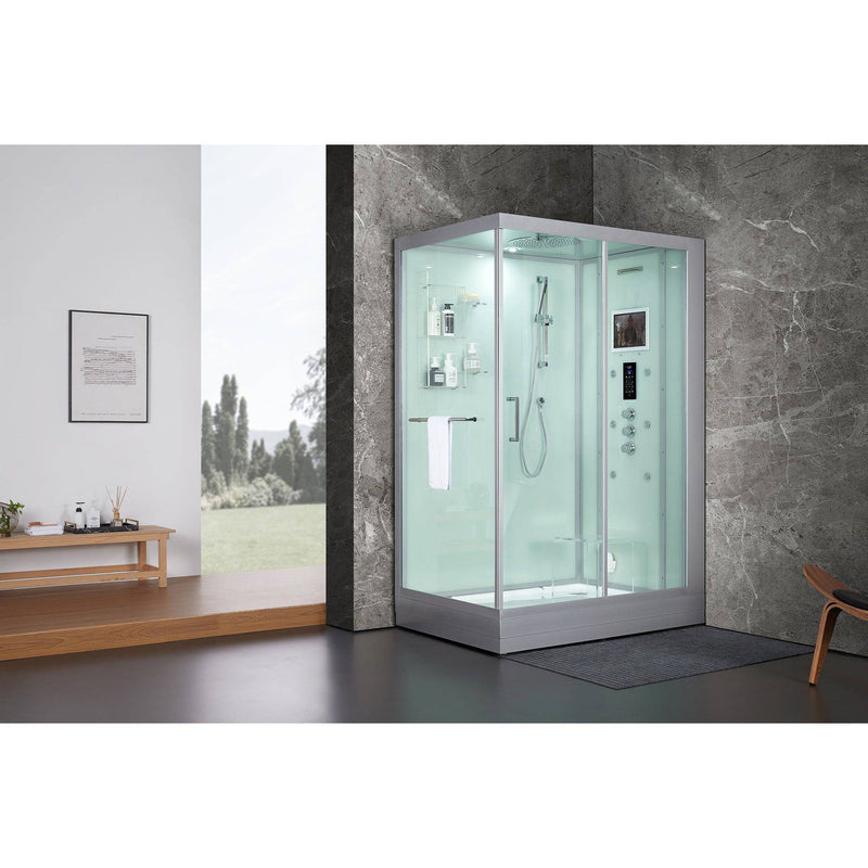 Maya Bath Platinum Anzio Steam Shower w/ TV - Serenity Provision