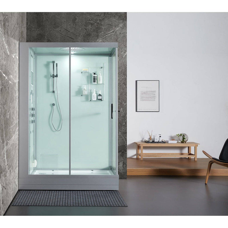 Maya Bath Platinum Anzio Steam Shower w/ TV - Serenity Provision