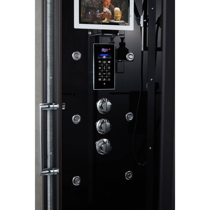 Maya Bath Platinum Anzio Steam Shower w/ TV - Serenity Provision