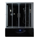 Maya Bath Platinum Catania 2-Person Steam Shower & Tub Combo w/ Smart TV - Serenity Provision