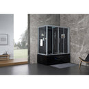 Maya Bath Platinum Catania 2-Person Steam Shower & Tub Combo w/ Smart TV - Serenity Provision