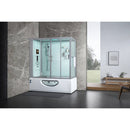 Maya Bath Platinum Catania 2-Person Steam Shower & Tub Combo w/ Smart TV - Serenity Provision