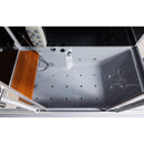 Maya Bath Platinum Catania 2-Person Steam Shower & Tub Combo w/ Smart TV - Serenity Provision