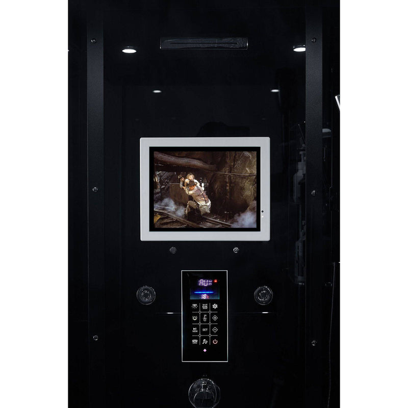 Maya Bath Platinum Lucca Steam Shower w/ TV - Serenity Provision