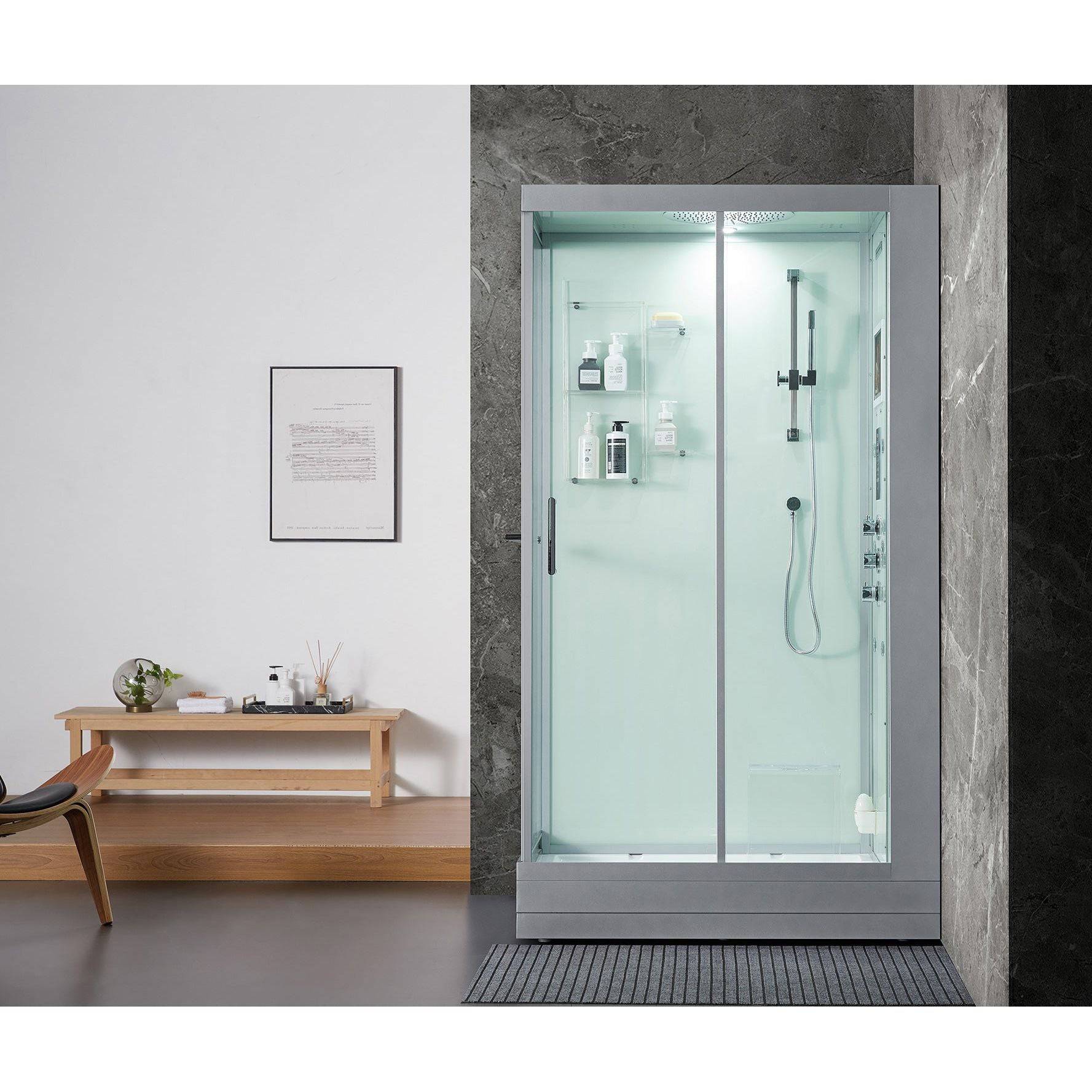 Maya Bath Platinum Lucca Steam Shower w/ TV - Serenity Provision