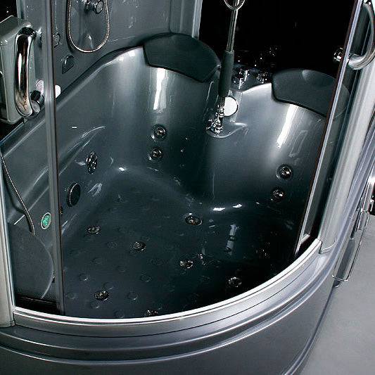 Maya Bath Siena 2-Person Steam Shower & Tub Combo w/ TV - Serenity Provision
