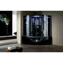 Maya Bath Valencia 2-Person Steam Shower & Tub Combo w/ TV - Serenity Provision