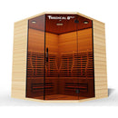 Medical Saunas 8 Plus V2 Ultra Full Spectrum Infrared Sauna with Red Light Therapy (6 Person) - Serenity Provision