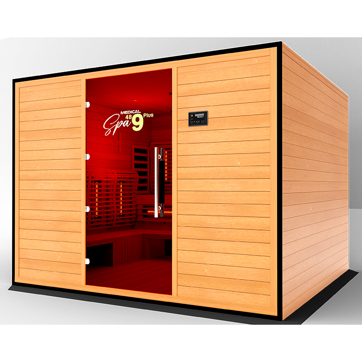 Medical Saunas Commercial Spa 488 with Red Light Therapy (5 Person) - Serenity Provision