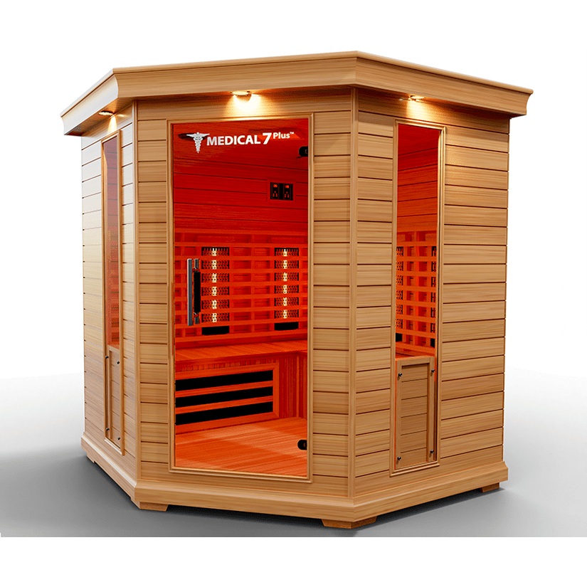 Medical Saunas Medical 7 Plus Infrared Sauna (6 Person) - Serenity Provision