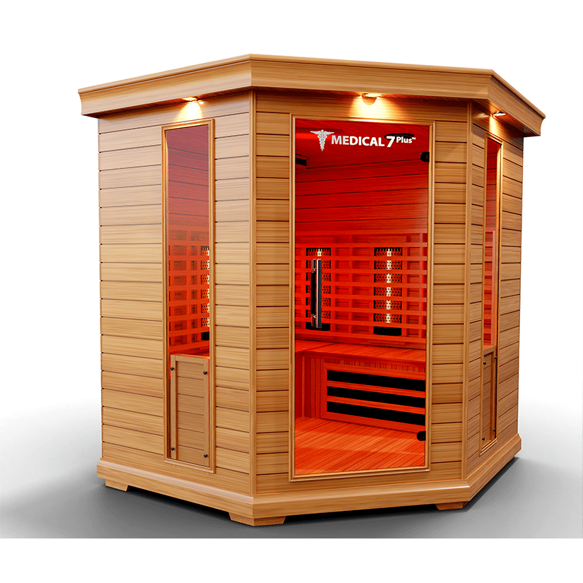 Medical Saunas Medical 7 Plus Infrared Sauna (6 Person) - Serenity Provision