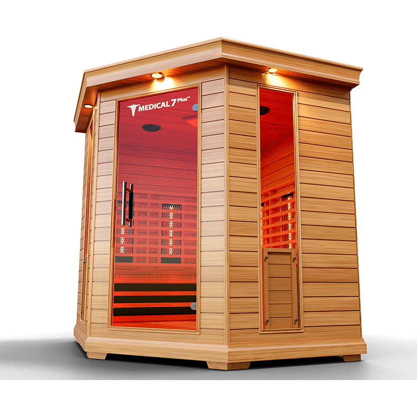 Medical Saunas Medical 7 Plus Infrared Sauna (6 Person) - Serenity Provision