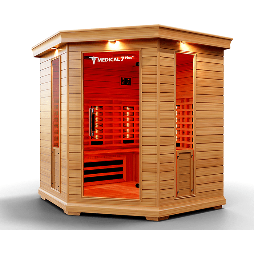 Medical Saunas Medical 7 Plus Infrared Sauna (6 Person) - Serenity Provision