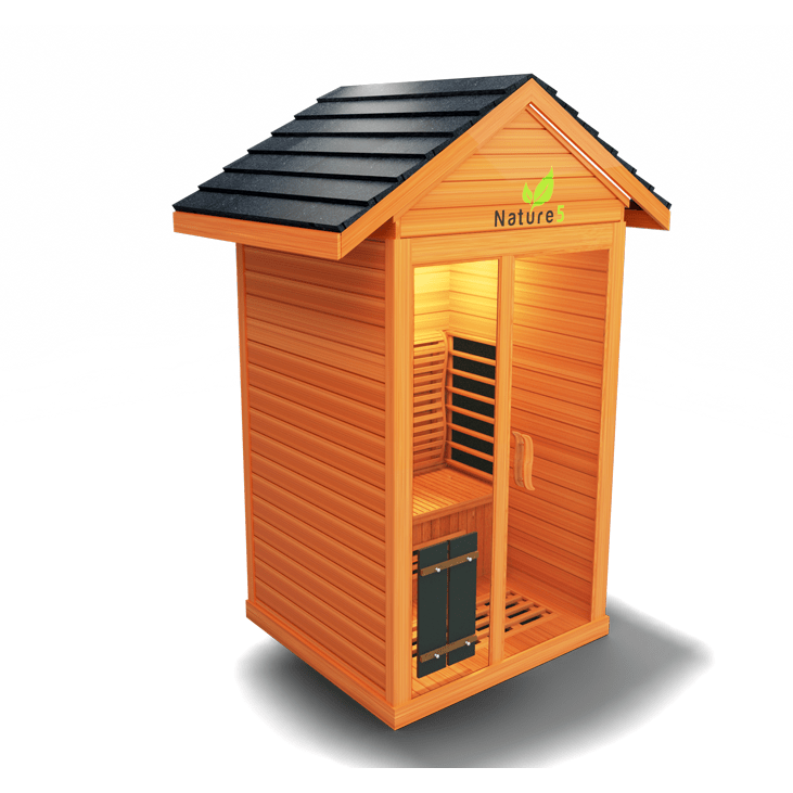 Medical Saunas Nature 5 Infrared Outdoor Sauna (2 Person) - Serenity Provision