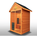 Medical Saunas Nature 6 Infrared Outdoor Sauna (3 Person) - Serenity Provision