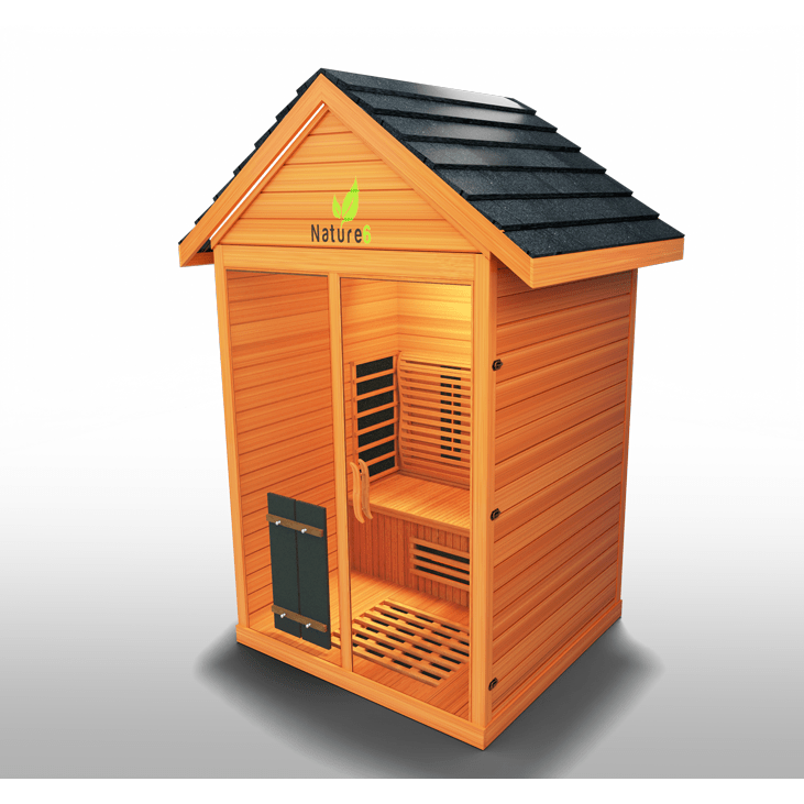 Medical Saunas Nature 6 Infrared Outdoor Sauna (3 Person) - Serenity Provision