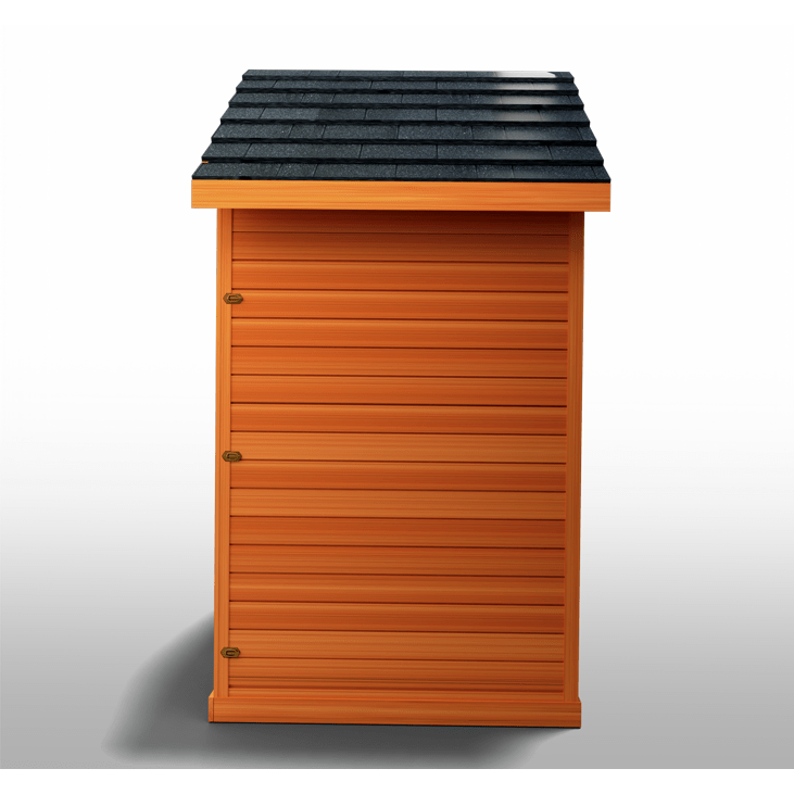 Medical Saunas Nature 6 Infrared Outdoor Sauna (3 Person) - Serenity Provision