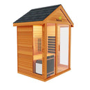 Medical Saunas Nature 7 Hybrid Outdoor Sauna (4 Person) - Serenity Provision