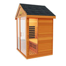 Medical Saunas Nature 7 Hybrid Outdoor Sauna (4 Person) - Serenity Provision