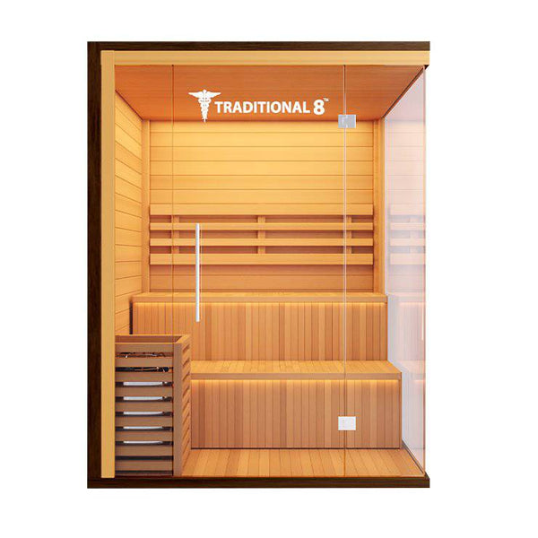 Medical Saunas Traditional 8 Plus Steam Sauna (6 Person) - Serenity Provision