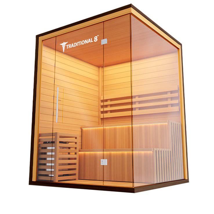 Medical Saunas Traditional 8 Plus Steam Sauna (6 Person) - Serenity Provision