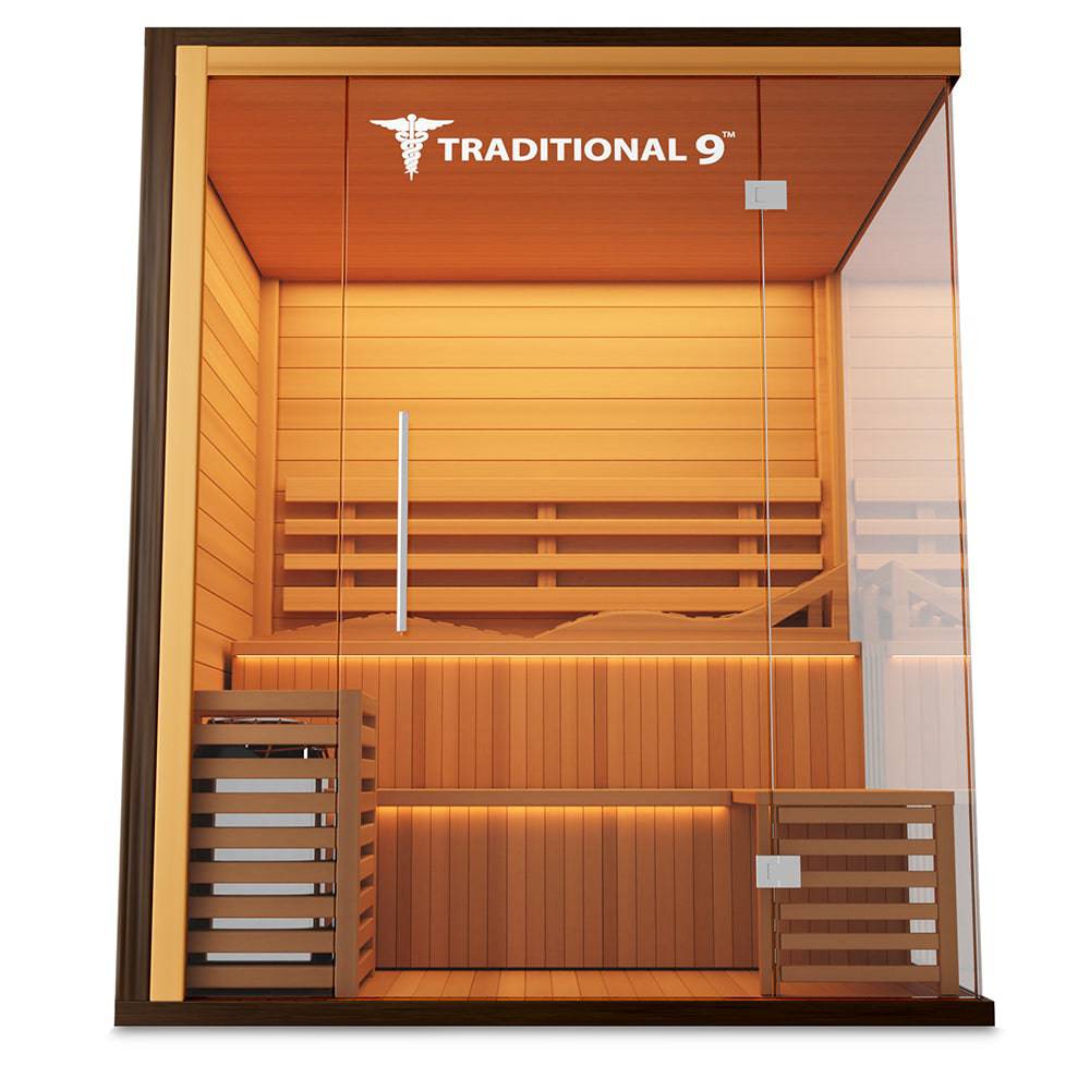Medical Saunas Traditional 9 Plus Steam Sauna (6 Person) - Serenity Provision