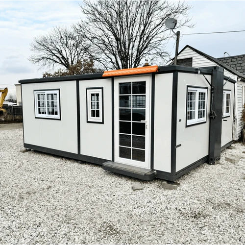 Bastone Tiny Home 15ft x 20ft, Expandable Prebuilt Home - PM000117 - Serenity Provision