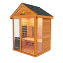 Medical Saunas Nature 7 Hybrid Outdoor Sauna (4 Person) - Serenity Provision