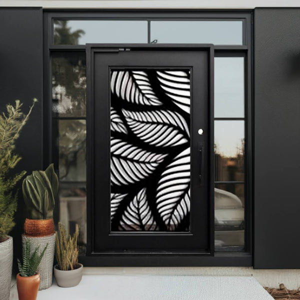 Custom Iron Door Pros Palmier Pivot Door