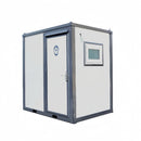 Bastone Portable Toilet with Acrylic Shower Room PM000129 - Serenity Provision