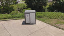 Bastone Portable Restroom with Shower Curtain Style - PM000126