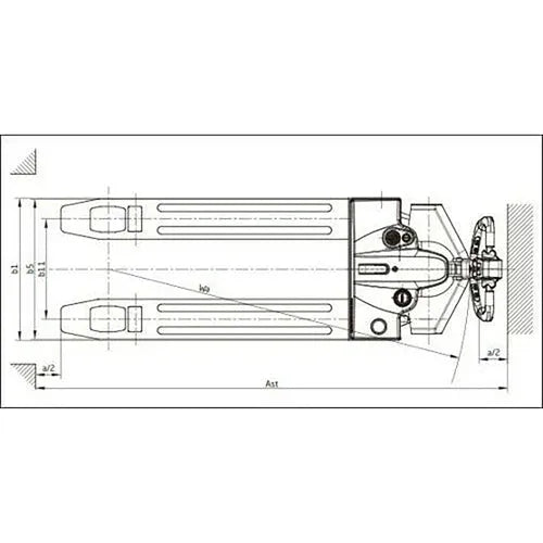 HANGCHA Full Electric Pallet Jack 3,000lbs Capacity - PH000086