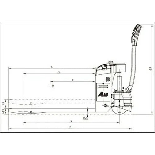 HANGCHA Full Electric Pallet Jack 3,000lbs Capacity - PH000086