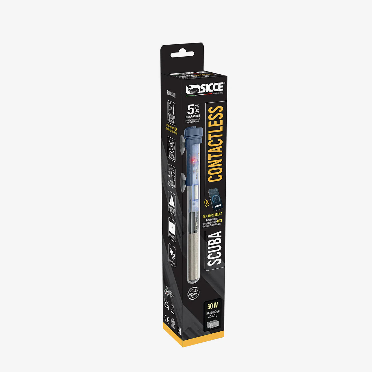 SCUBA ContactLess Submersible Heater 100 Watts - Y5025 - Serenity Provision